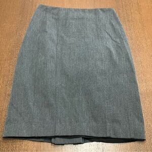 Express Charcoal Pencil Lined Skirt